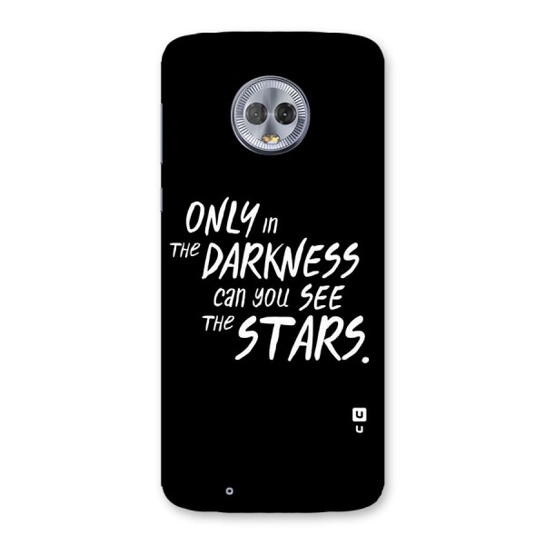 Darkness and the Stars Back Case for Moto G6