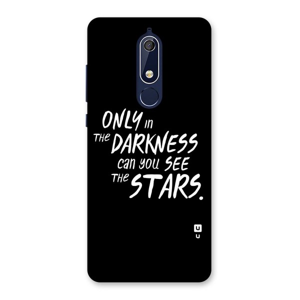 Darkness and the Stars Back Case for Nokia 5.1