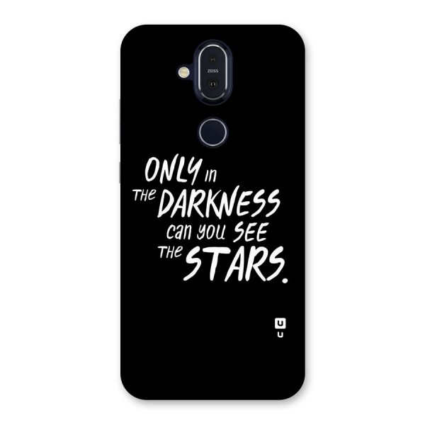 Darkness and the Stars Back Case for Nokia 8.1