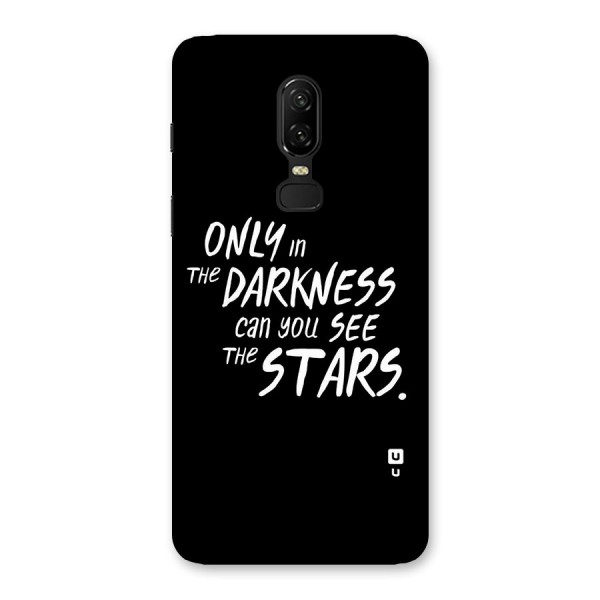 Darkness and the Stars Back Case for OnePlus 6