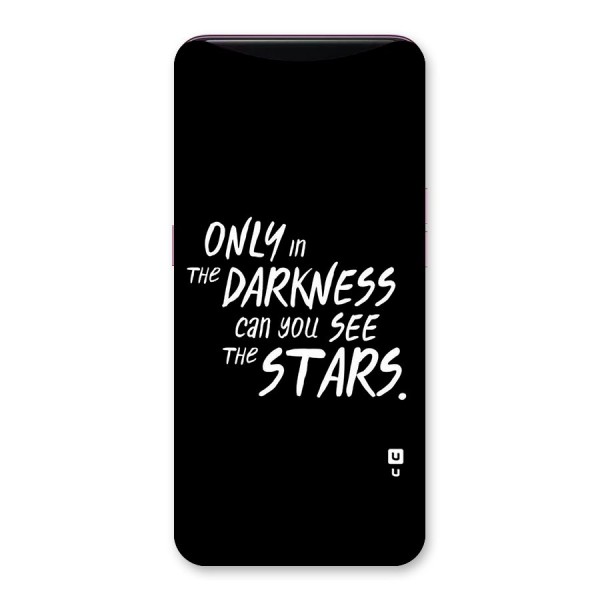 Darkness and the Stars Back Case for Oppo Find X