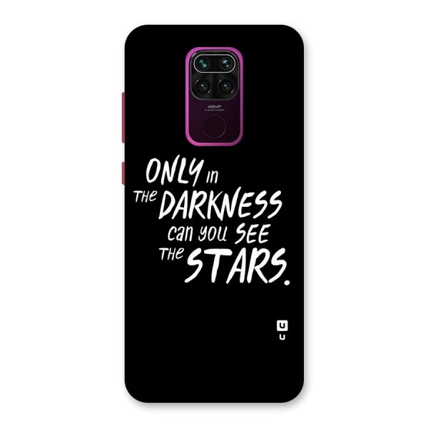 Darkness and the Stars Back Case for Redmi Note 9