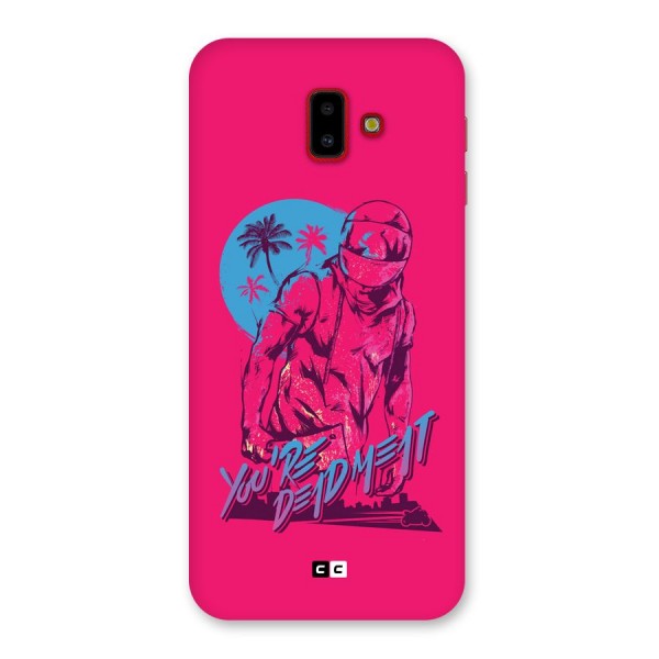 Dead Meat Back Case for Galaxy J6 Plus