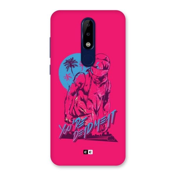 Dead Meat Back Case for Nokia 5.1 Plus