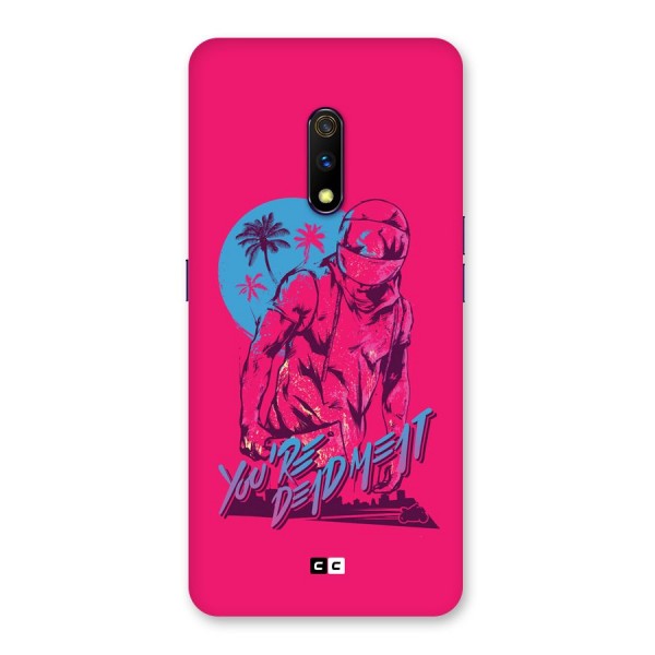 Dead Meat Back Case for Realme X