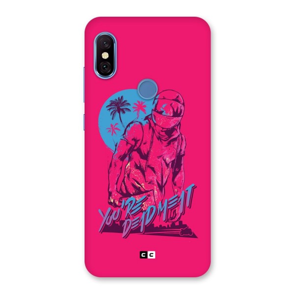 Dead Meat Back Case for Redmi Note 6 Pro