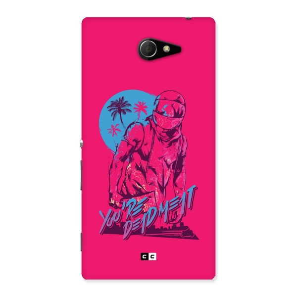 Dead Meat Back Case for Xperia M2