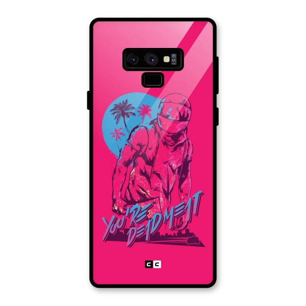 Dead Meat Glass Back Case for Galaxy Note 9