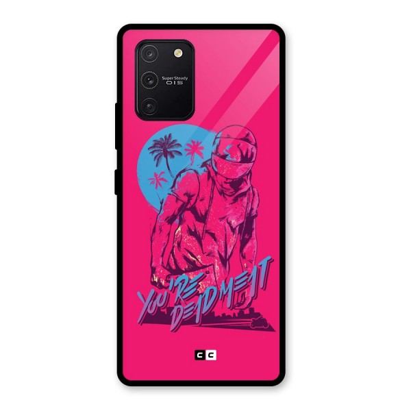 Dead Meat Glass Back Case for Galaxy S10 Lite