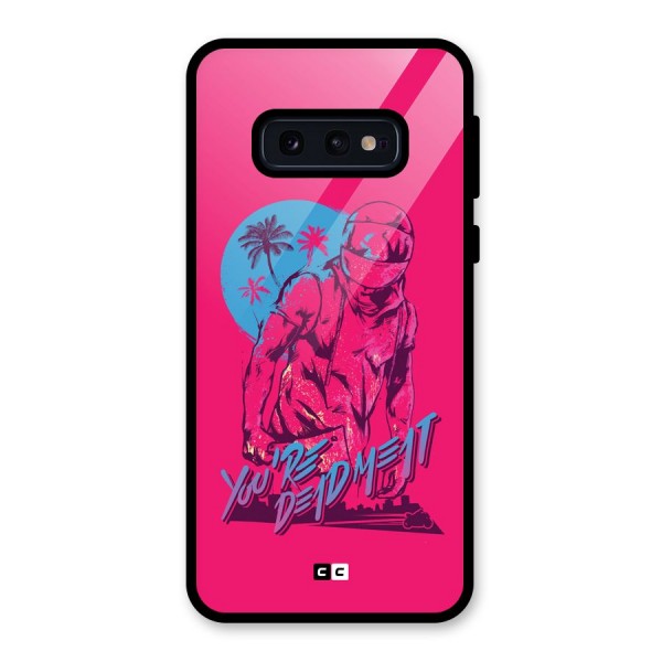 Dead Meat Glass Back Case for Galaxy S10e