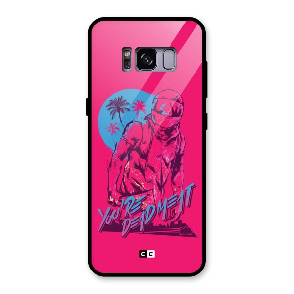 Dead Meat Glass Back Case for Galaxy S8