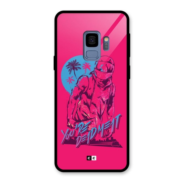 Dead Meat Glass Back Case for Galaxy S9