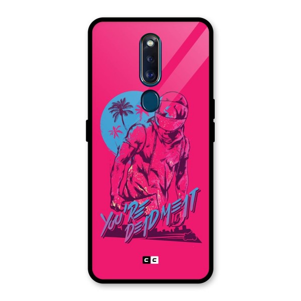 Dead Meat Glass Back Case for Oppo F11 Pro