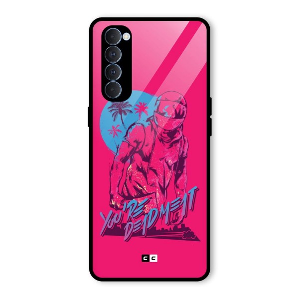 Dead Meat Glass Back Case for Oppo Reno4 Pro