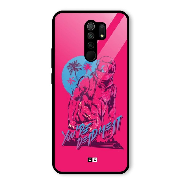 Dead Meat Glass Back Case for Redmi 9 Prime