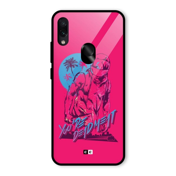 Dead Meat Glass Back Case for Redmi Note 7S