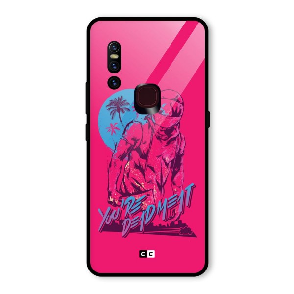 Dead Meat Glass Back Case for Vivo V15