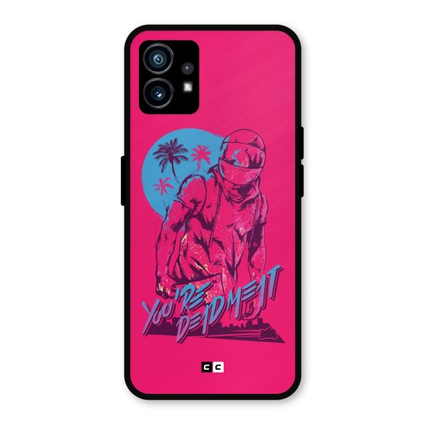 Dead Meat Metal Back Case for Nothing Phone 1