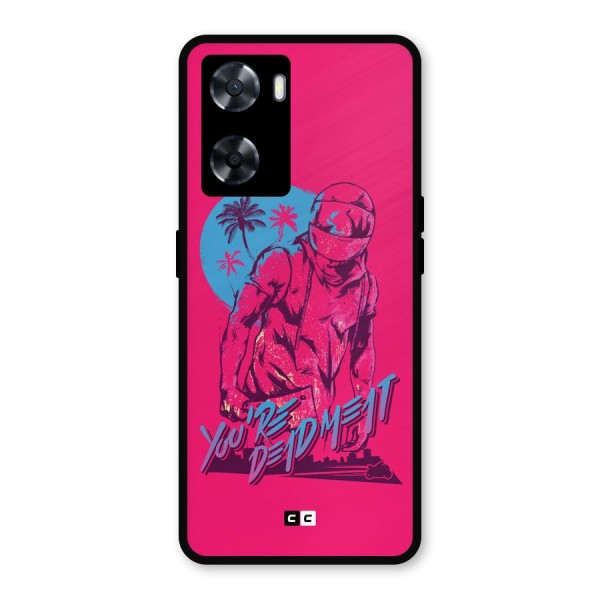 Dead Meat Metal Back Case for Oppo A77