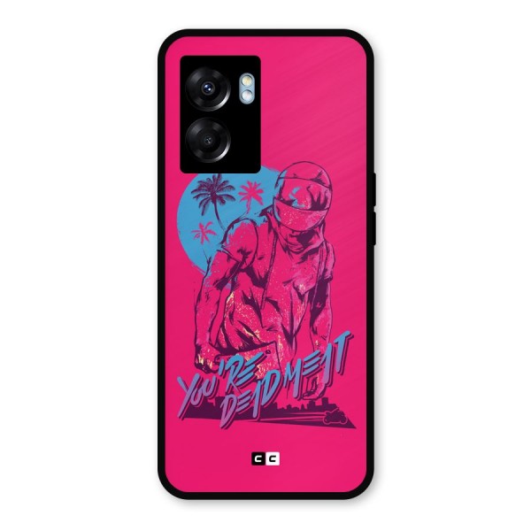 Dead Meat Metal Back Case for Oppo K10 (5G)