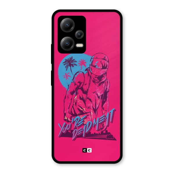 Dead Meat Metal Back Case for Poco X5