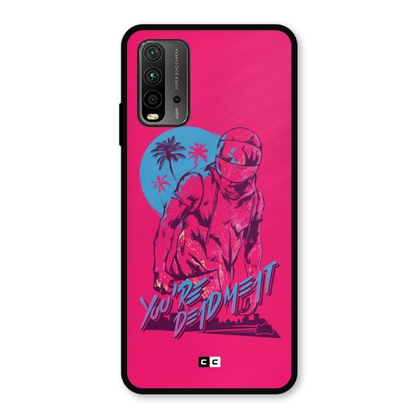 Dead Meat Metal Back Case for Redmi 9 Power