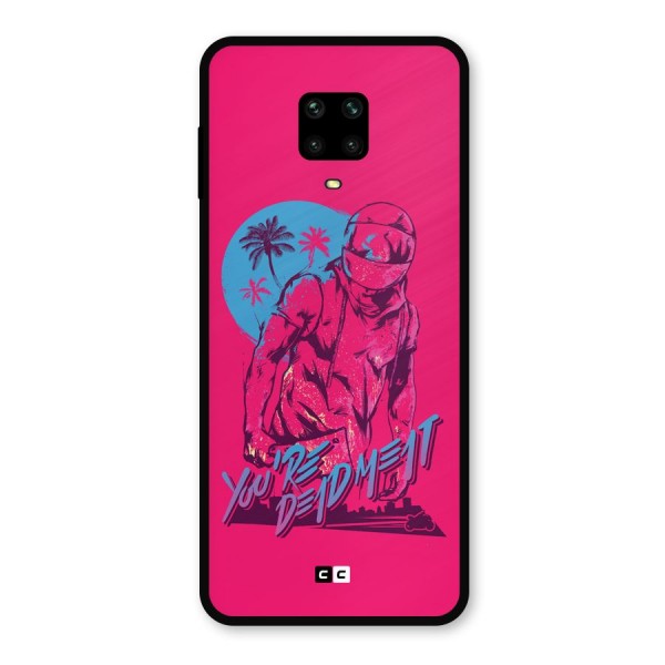 Dead Meat Metal Back Case for Redmi Note 10 Lite