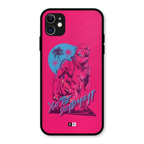 Dead Meat Metal Back Case for iPhone 11