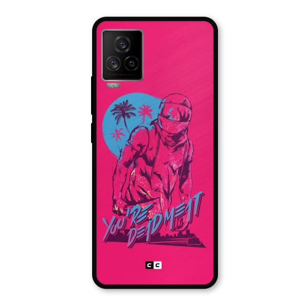 Dead Meat Metal Back Case for iQOO 7 Legend 5G