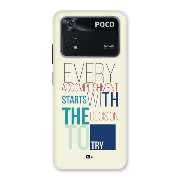 Decision To Try Back Case for Poco M4 Pro 4G