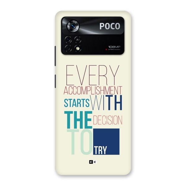 Decision To Try Back Case for Poco X4 Pro 5G