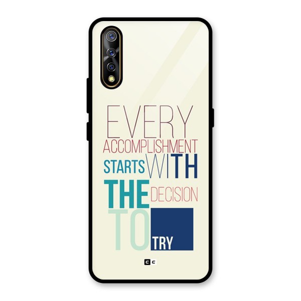 Decision To Try Glass Back Case for Vivo Z1x