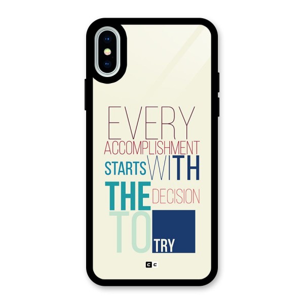 Decision To Try Glass Back Case for iPhone X