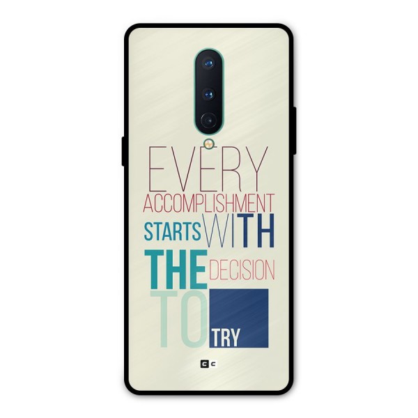 Decision To Try Metal Back Case for OnePlus 8