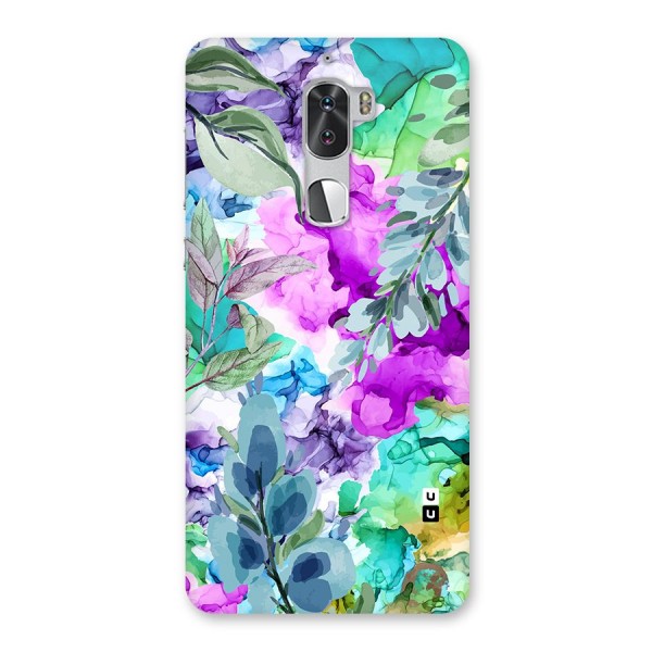 Decorative Florals Printed Back Case for Coolpad Cool 1