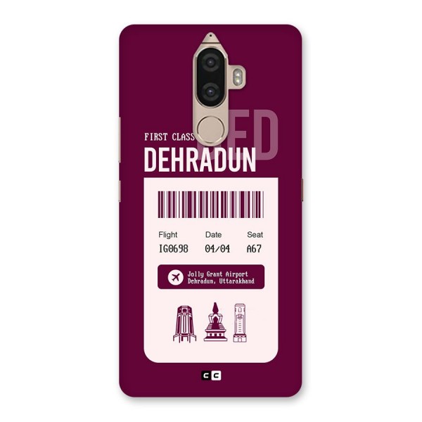 Dehradun Boarding Pass Back Case for Lenovo K8 Note