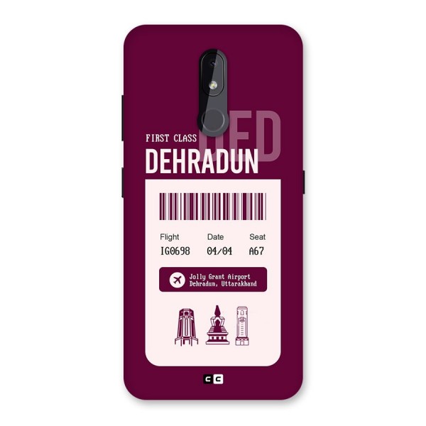 Dehradun Boarding Pass Back Case for Nokia 3.2