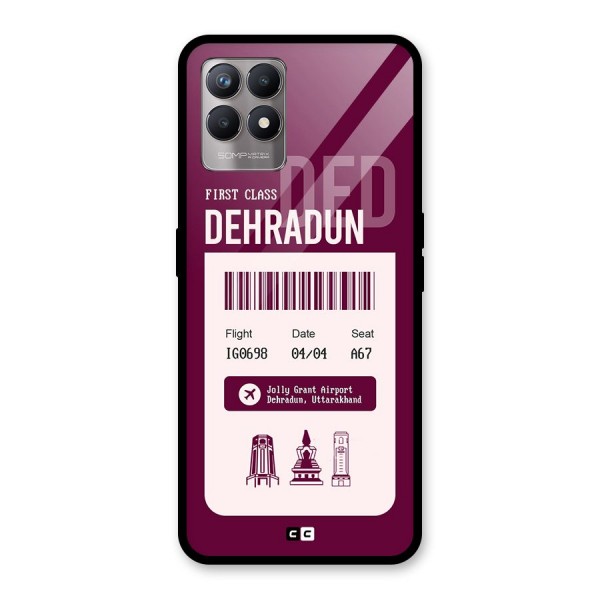 Dehradun Boarding Pass Back Case for Realme 8i