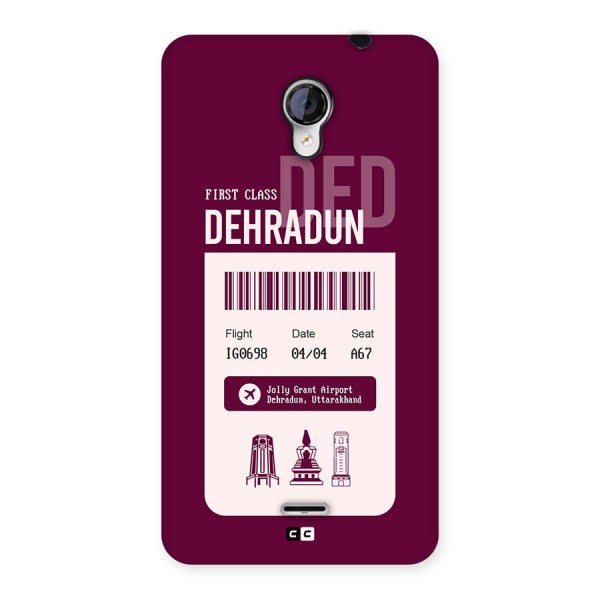 Dehradun Boarding Pass Back Case for Unite 2 A106