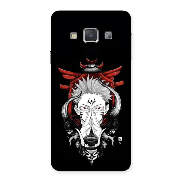 Demon King Sukuna Back Case for Galaxy A3