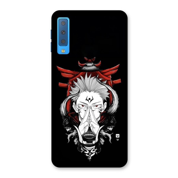 Demon King Sukuna Back Case for Galaxy A7 (2018)