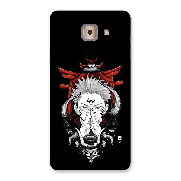 Demon King Sukuna Back Case for Galaxy J7 Max