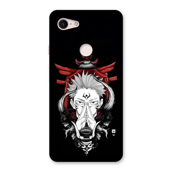 Demon King Sukuna Back Case for Google Pixel 3 XL