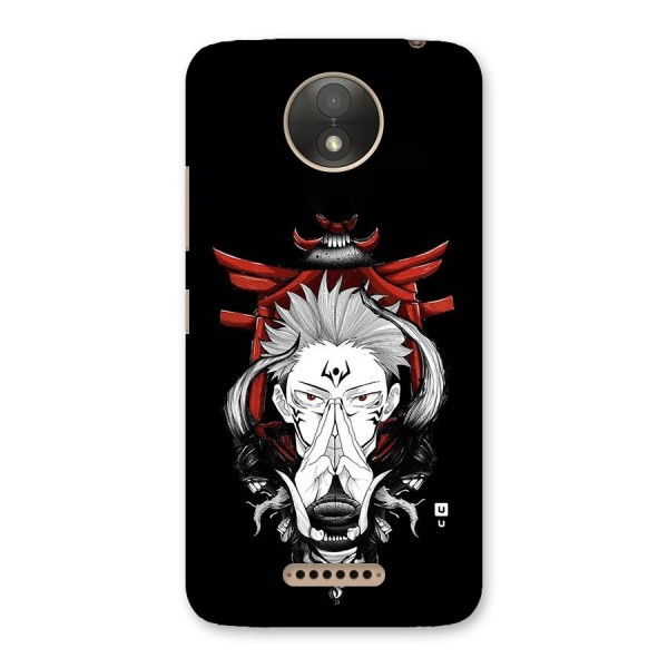 Demon King Sukuna Back Case for Moto C Plus