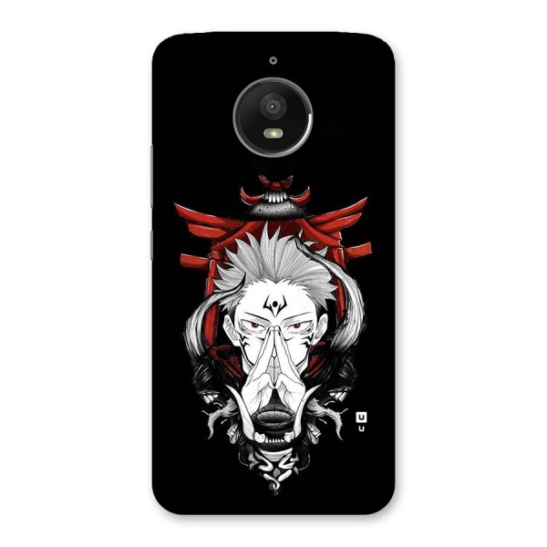 Demon King Sukuna Back Case for Moto E4 Plus