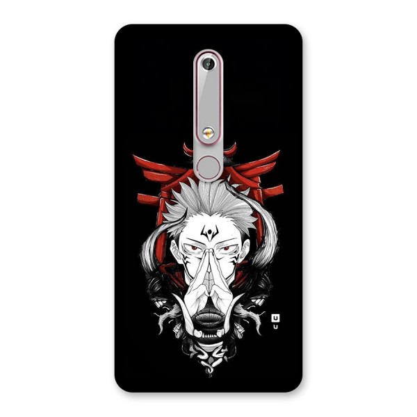 Demon King Sukuna Back Case for Nokia 6.1