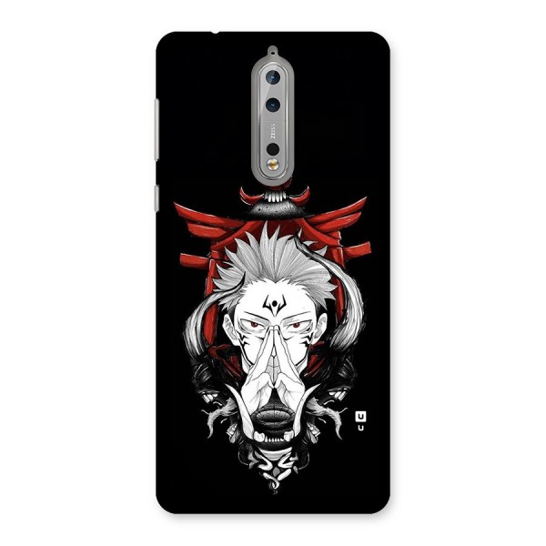 Demon King Sukuna Back Case for Nokia 8