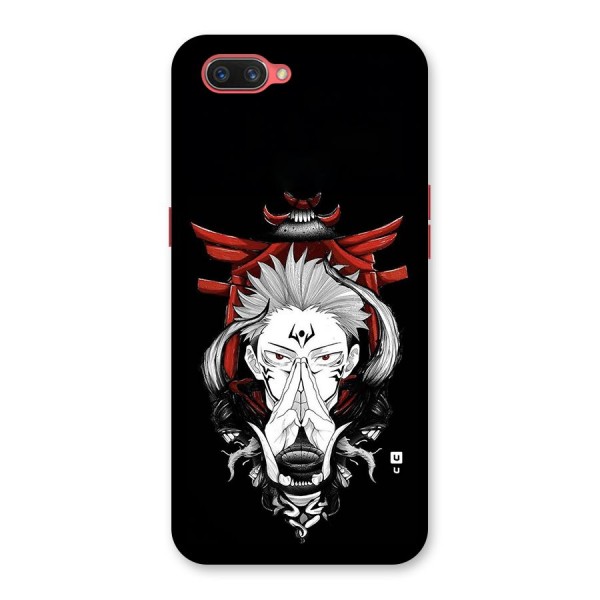 Demon King Sukuna Back Case for Oppo A3s