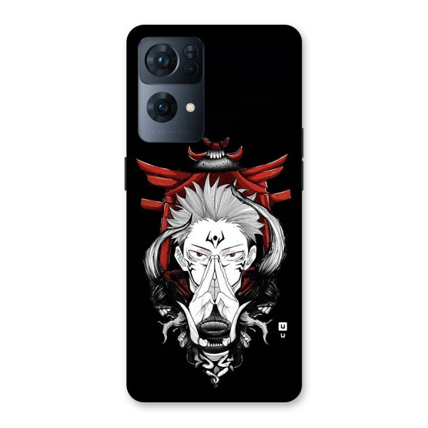 Demon King Sukuna Back Case for Oppo Reno7 Pro 5G