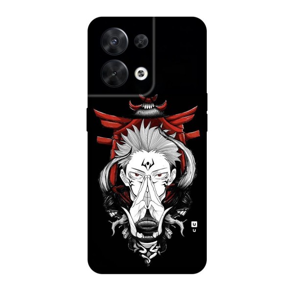 Demon King Sukuna Back Case for Oppo Reno8 5G